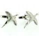 Solid Flying Pheasant Country Cufflink Design