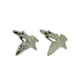 Solid Flying Pheasant Country Cufflink 